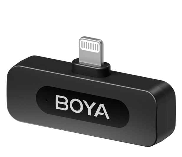 BOYA BY-V1 V2.0 Ultra Compact 2.4GHz - Lightning - 1TX+1RX BY-V1 V2.0 / 6977490710303 - 1334483 - zdjęcie 3
